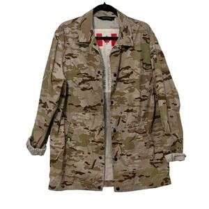 Raised by Wolves Mens Camo Field Jacket Multicam‎ Ripstop Blood Chit Large B4
